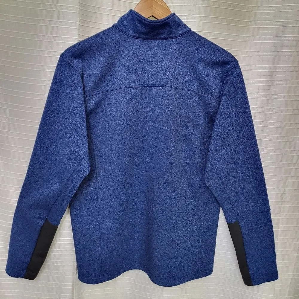 The North Face Canyonlands 1/2 Zip Monster Blue Heather Men's M